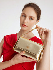 BOLSO PREMIUM DORADO CON CADENA Bolso 05 CELINAH MOTF 