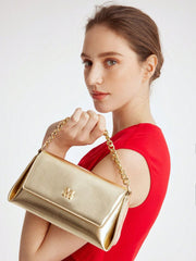 BOLSO PREMIUM DORADO CON CADENA Bolso 05 CELINAH MOTF 