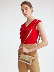 BOLSO PREMIUM DORADO CON CADENA Bolso 05 CELINAH MOTF 