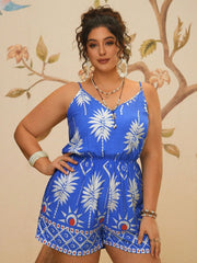 ENTERITO HOLGADO DE SHORT CON ESTAMPADO Enterito Plus Size 05 CELINAH MOTF XL 