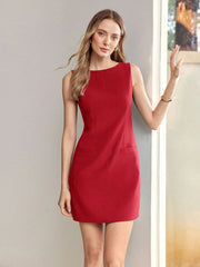 VESTIDO PREMIUM AJUSTADO Vestido 22 CELINAH MOTF Rojo XS 